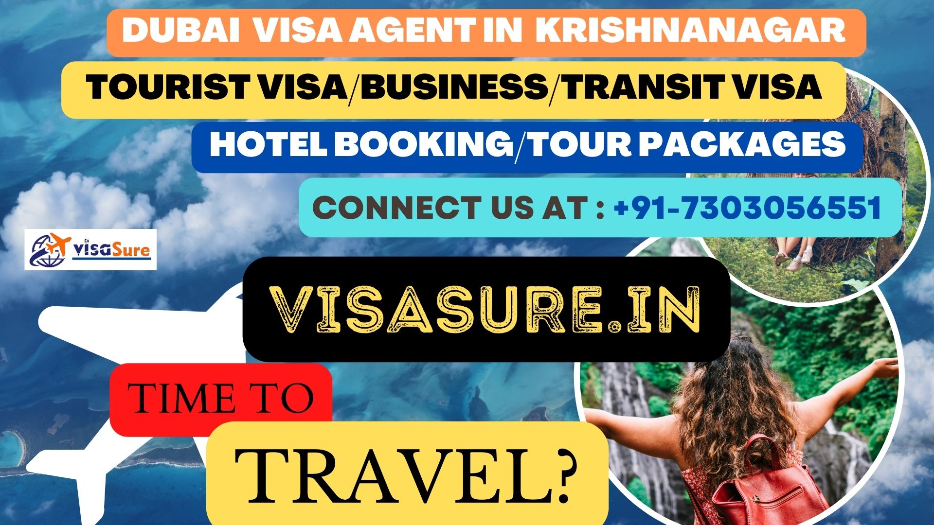 Dubai Visa Consultant In Krishnanagar  7303056551