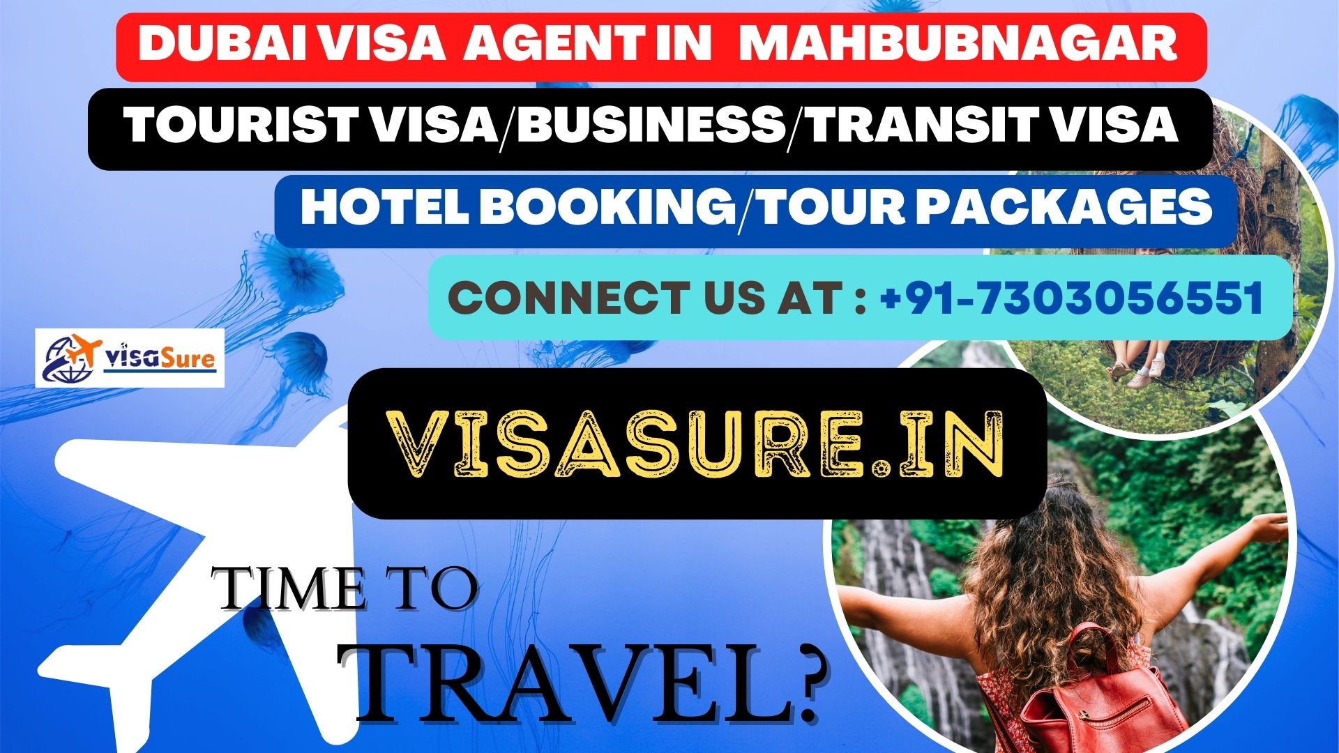 Dubai Visa Consultant In Mahbubnagar  7303056551