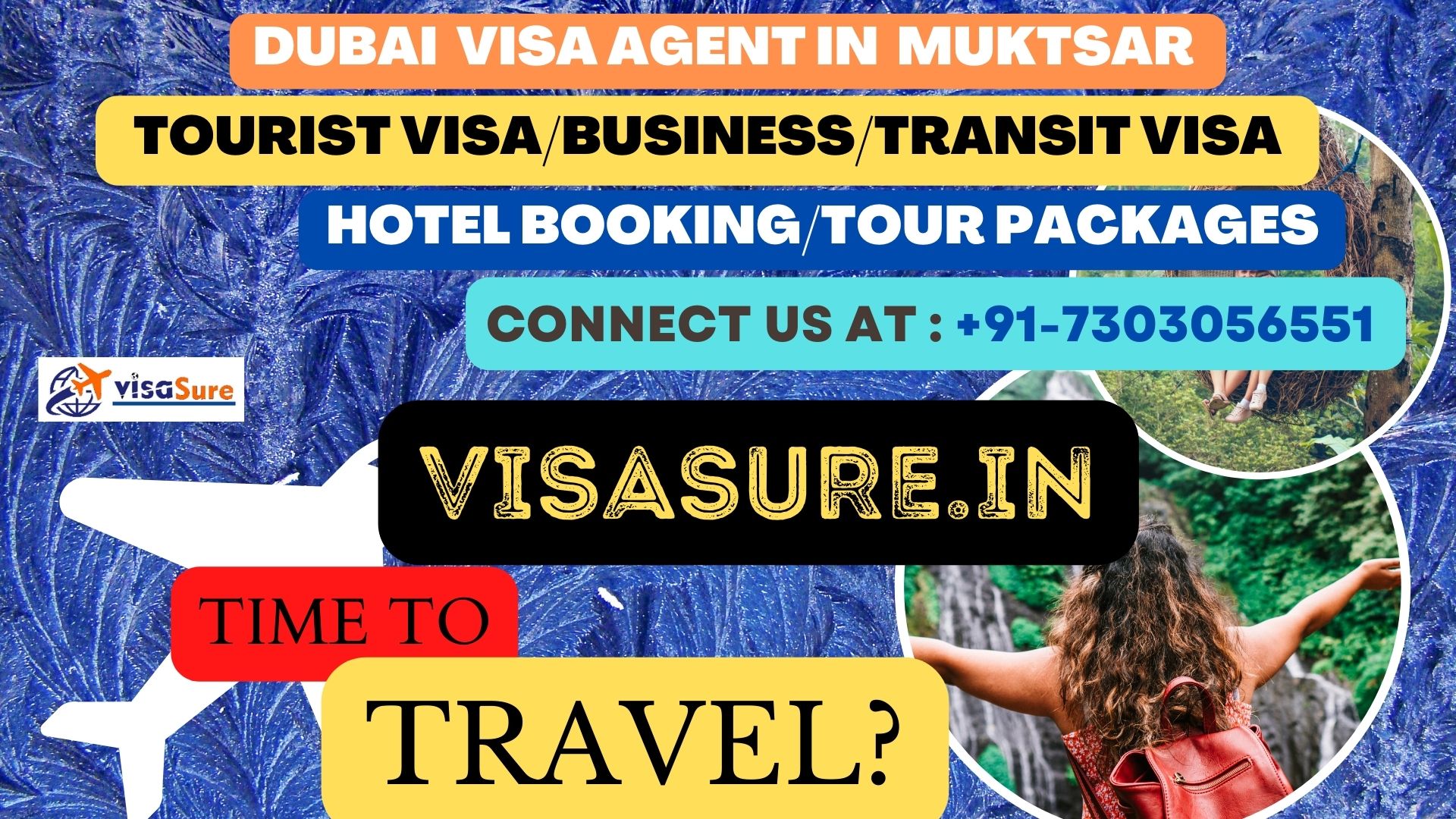 Dubai Visa Consultant In Muktsar  7303056551