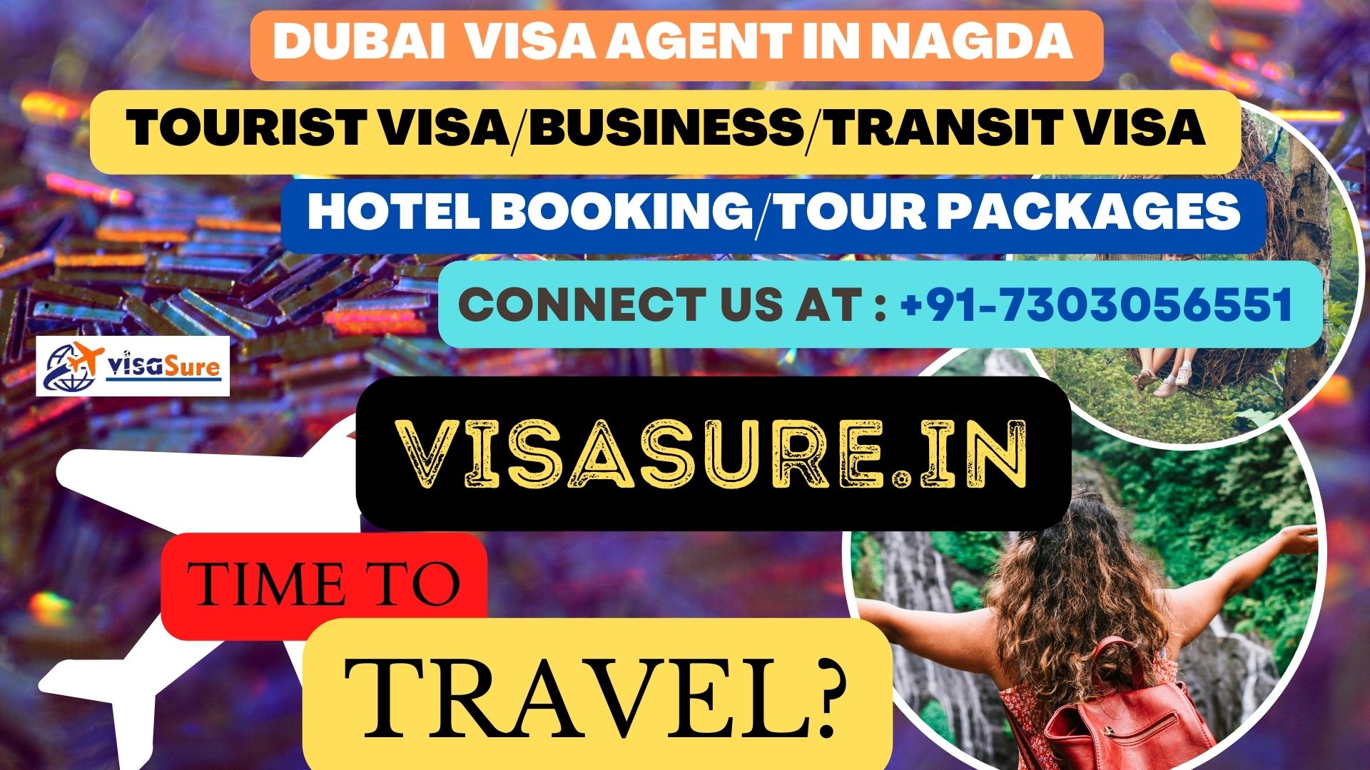 Dubai Visa Consultant In Nagda  7303056551