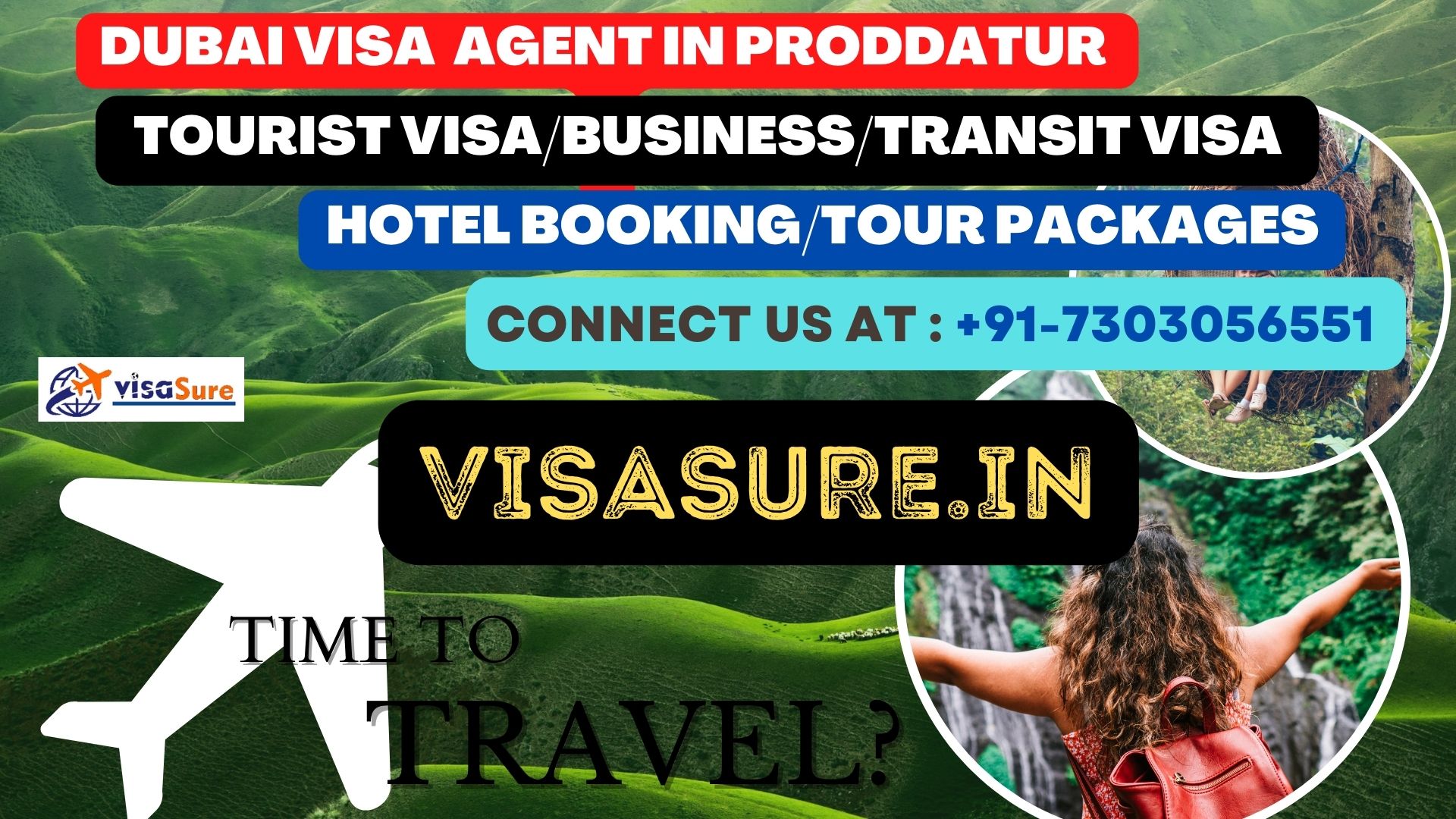 Dubai Visa Consultant In Proddatur  7303056551