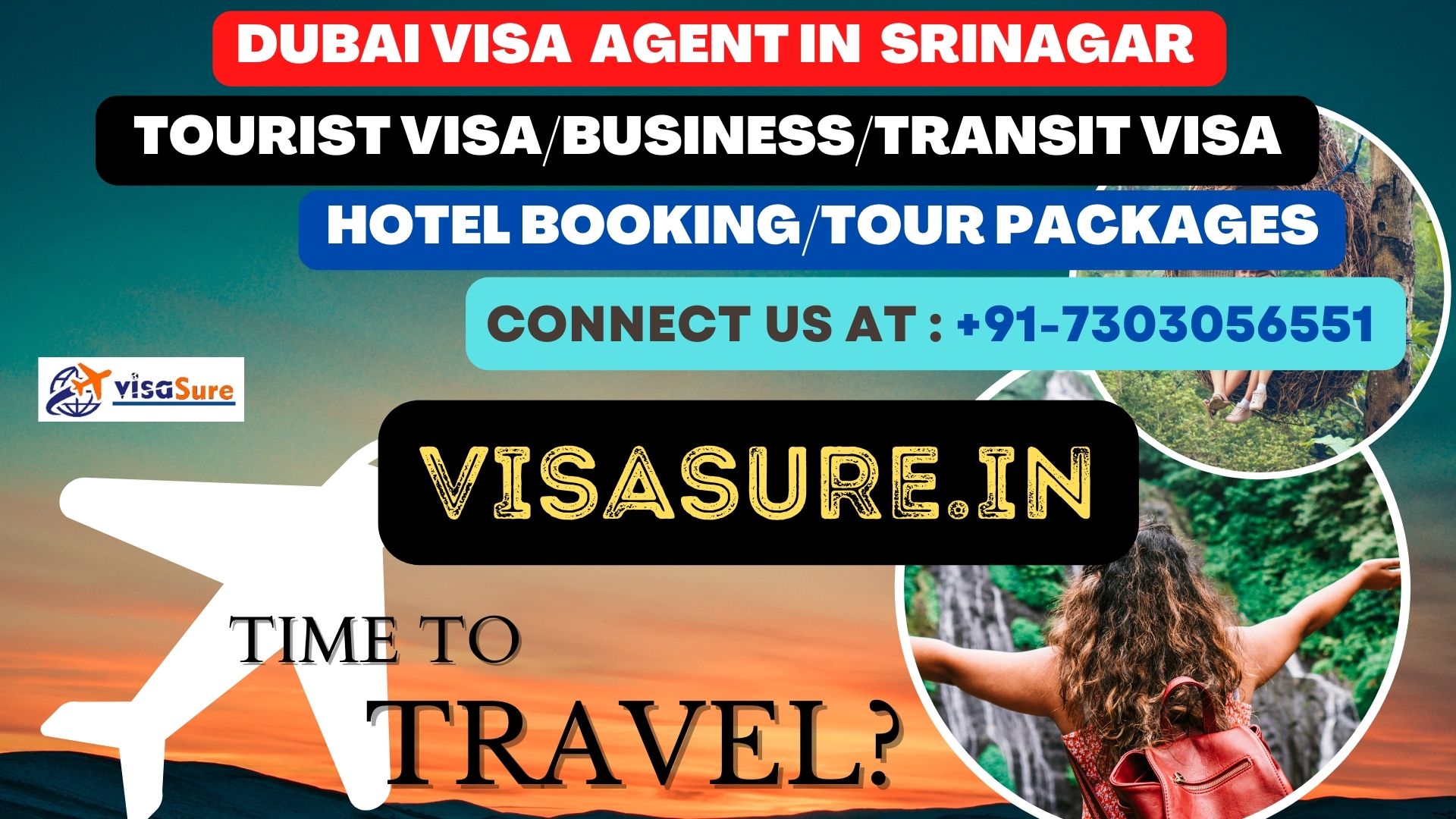 Dubai Visa Consultant In Srinagar  7303056551