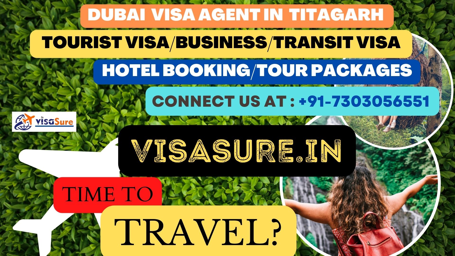 Dubai Visa Consultant In Titagarh   7303056551