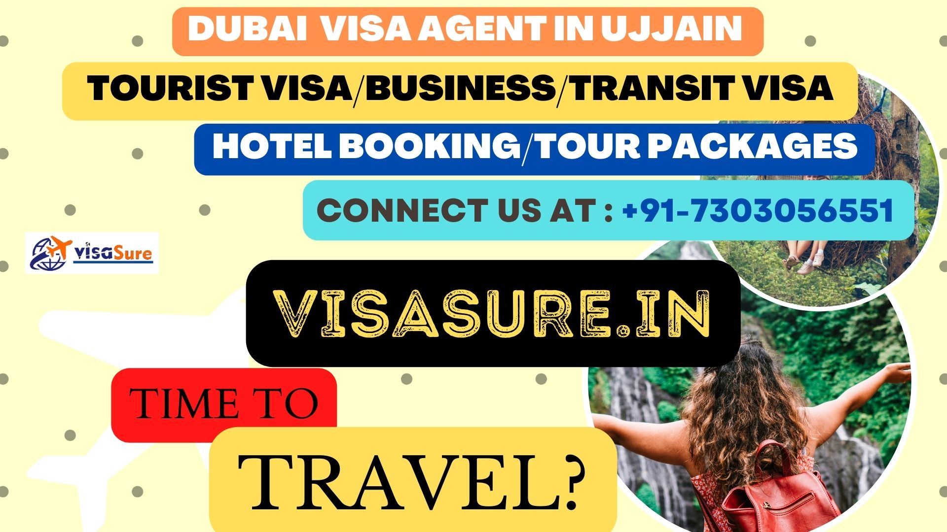 Dubai Visa Consultant In Ujjain  7303056551