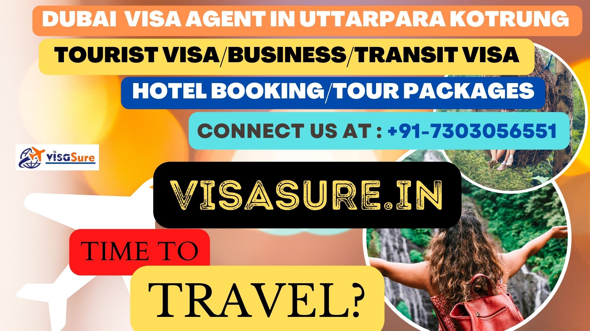 Dubai Visa Consultant In Uttarpara Kotrung  7303056551