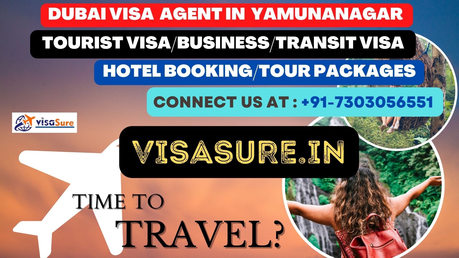 Dubai Visa Consultant In Yamunanagar  7303056551